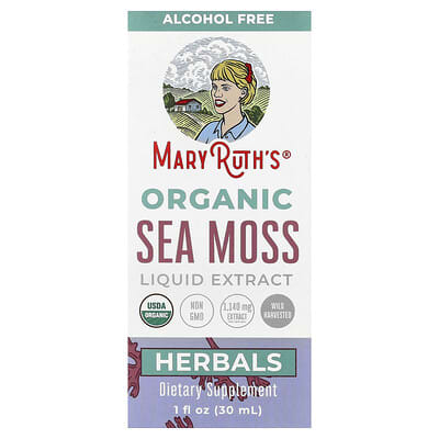 Organic Sea Moss Liquid Extract, 1 fl oz (30 ml)