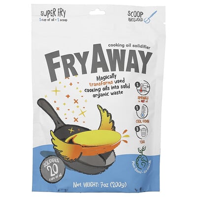 FryAway загуститель для масла, Super Fry, 7 oz (200 g)