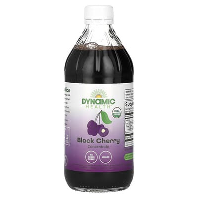 Dynamic Health Концентрат Black Cherry, стекло, 16 fl oz (473 ml)