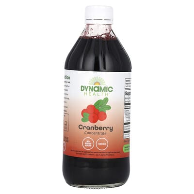 Концентрат клюквы, стекло, 16 fl oz (473 ml)