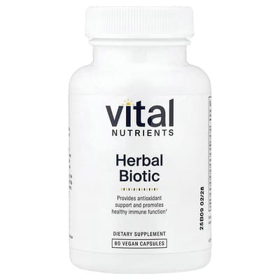 Herbal Biotic, 60 веганских капсул