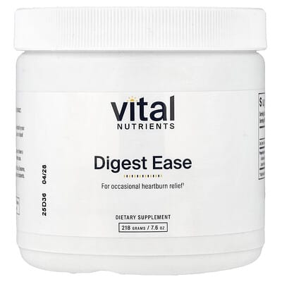 Средство для пищеварения Vital Nutrients Digest Ease, 7.6 oz (218 g)