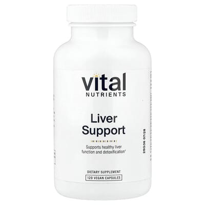Vital Nutrients Liver Support 120 веганских капсул