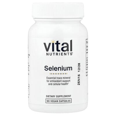 Selenium, 90 Vegan Capsules (200 mcg per Capsule)