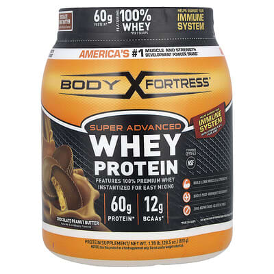 Сыворотка протеиновая Super Advanced Whey Protein, Chocolate Peanut Butter, 1.78 lb (810 g)
