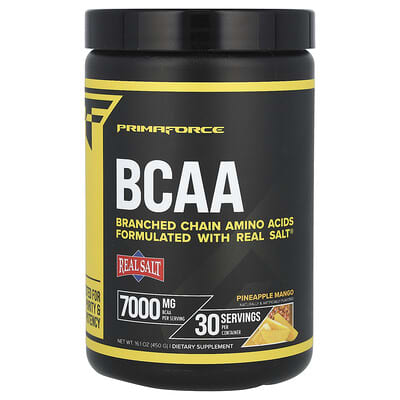 BCAA, ананас-манго, 16.1 oz (450 g)