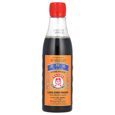 Solstice Medicine жидкое средство от боли Lung Choy Shung 6.76 fl oz (200 ml)