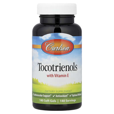 Tocotrienols with Vitamin E, 180 Soft Gels
