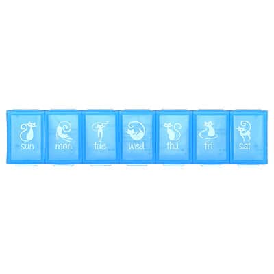 Ezy Dose Weekly Pill Planner для домашних животных, кошки, Large, 1 шт