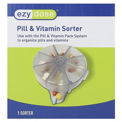 Органайзер для таблеток и витаминов Ezy Dose, 1 шт.