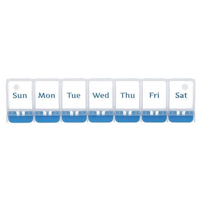 Таблетница Weekly Push Button, XL, 1 Count