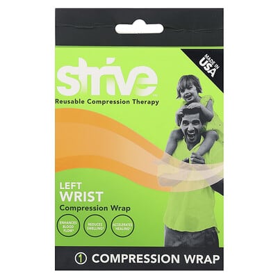 Компрессионный бинт на левое запястье Strive One Size Fits Most