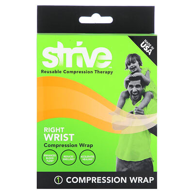 Компрессионный бинт для правого запястья Strive