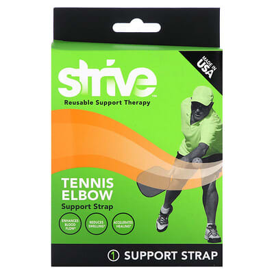 Ремешок для поддержки локтя Strive Tennis Elbow Support, 1 шт.