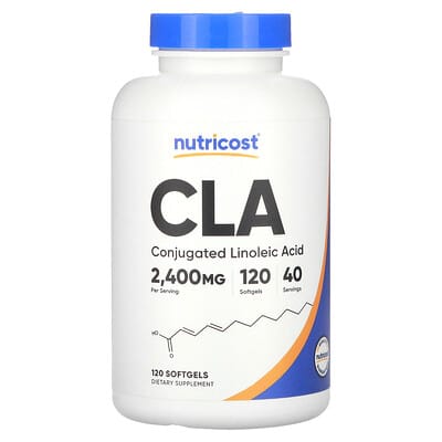 Nutricost CLA, 120 мягких капсул (800 mg на капсулу)