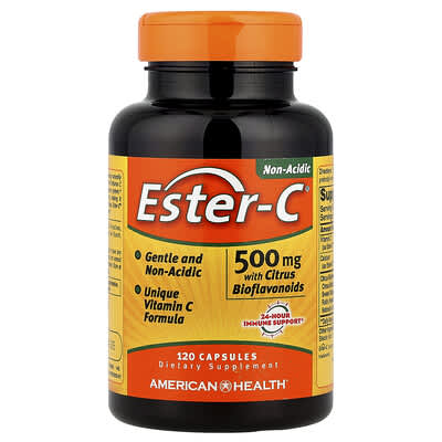 Ester-C® with Citrus Bioflavonoids, 120 Capsules