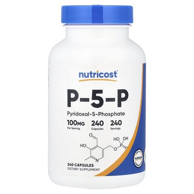 P-5-P, 100 mg, 240 капсул