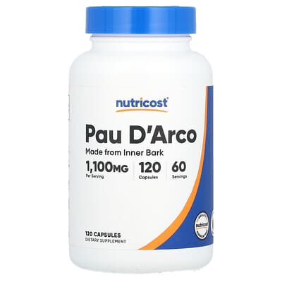 Pau D'Arco, 120 капсул (550 mg на капсулу)