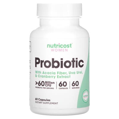 Женский Probiotic, >60 Billion CFU, 60 Capsules