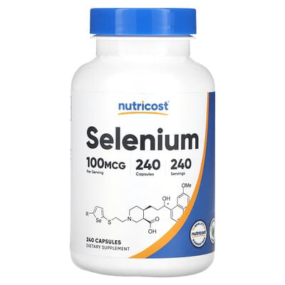 Селен, 100 mcg, 240 капсул
