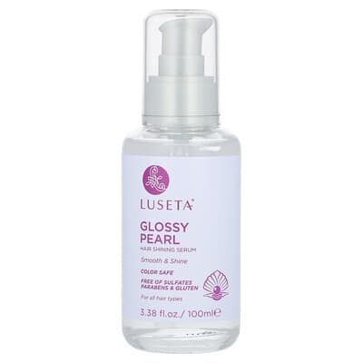 Glossy Pearl Hair Shining Serum, For All Hair Types, 3.38 fl oz (100 ml)