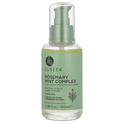 Сыворотка Luseta Beauty Rosemary Mint Complex для волос и кожи головы, 3.38 fl oz (100 ml)