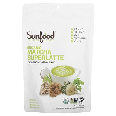 Organc Matcha Superlatte, 6 oz (170 g)