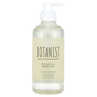 Мыло для тела Botanist Botanical Body Soap, Clear Cleanse, Cassis & Leaf Green, 16.5 fl oz (490 ml)