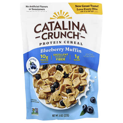 Сухой завтрак Protein Cereal, Blueberry Muffin, 8 oz (227 g)