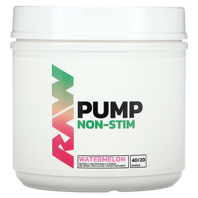 Pump, Non-Stim Pre-Workout, Watermelon, 17.71 oz (502 g)