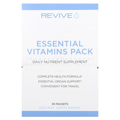 Essential Vitamins Pack, 30 Packets