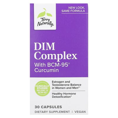 Dim Complex с BCM-95® Curcumin, 30 капсул
