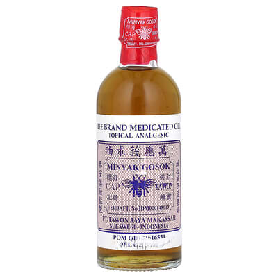 Лечебное масло Bee Brand Topical Analgesic, 3 fl oz (90 ml)