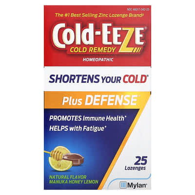 Cold Remedy гомеопатическое средство Natural Manuka Honey Lemon 25 Lozenges
