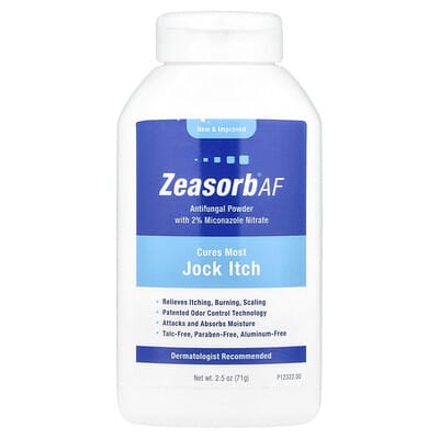 Zeasorb® AF противогрибковый порошок, 2.5 oz (71 g)