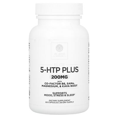 Elite, 5-HTP Plus , 60 Capsules