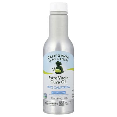 100% California, Extra Virgin Olive Oil, Cold-Pressed, 12 fl oz (355 ml)