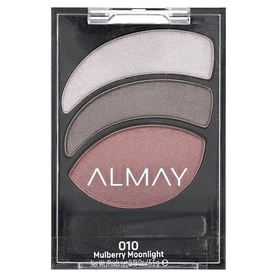 Shadow Trios, Smoky Eyeshadow, 010 Mulberry Moonlight, 0.19 oz (5.5 g)