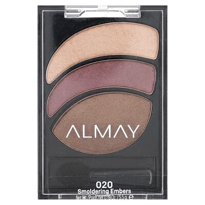 Shadow Trios, Smoky Eyeshadow, 020 Smoldering Embers, 0.19 oz (5.5 g)