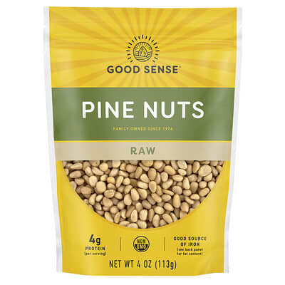 Pine Nuts, Raw, 4 oz (113 g)