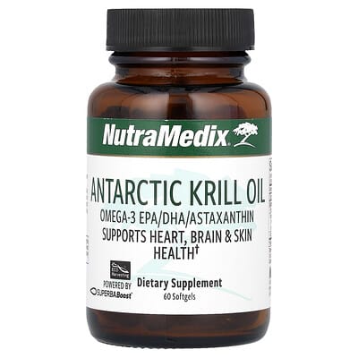 Antarctic Krill Oil, 60 мягких капсул