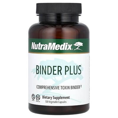 NutraMedix Binder Plus, 120 растительных капсул