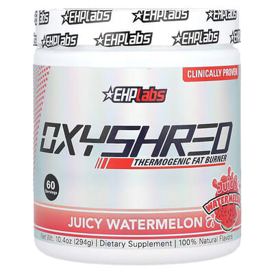 OxyShred, Thermionic Fat Burner, Juicy Watermelon, 10.6 oz (300 g)