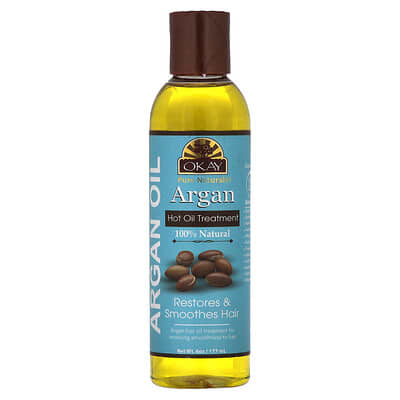Масло для волос Argan Hot Oil, 6 oz (177 ml)