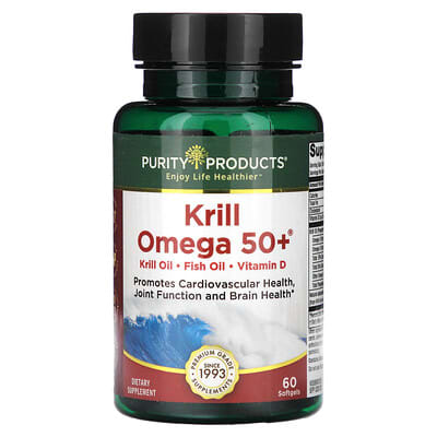 Krill Omega 50+®, 60 мягких капсул