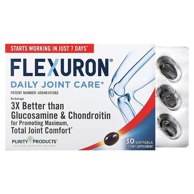 Flexuron Daily Joint Care, 30 мягких капсул