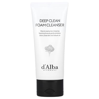 d'Alba Пенка для глубокого очищения, White Truffle, 2.7 fl oz (80 ml)