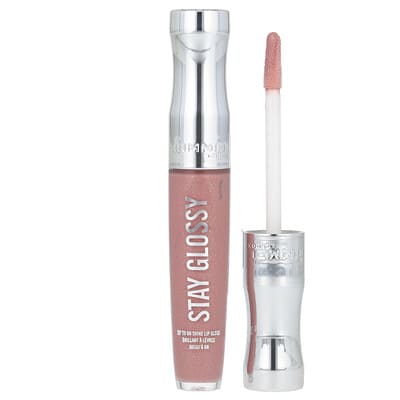 Блеск для губ Rimmel London Stay Glossy, 130 Blushing Belgraves, 5.5 ml