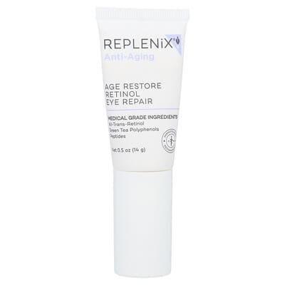 Replenix Anti-Aging, Age Restore Retinol крем для кожи вокруг глаз, 0.5 oz (14 g)