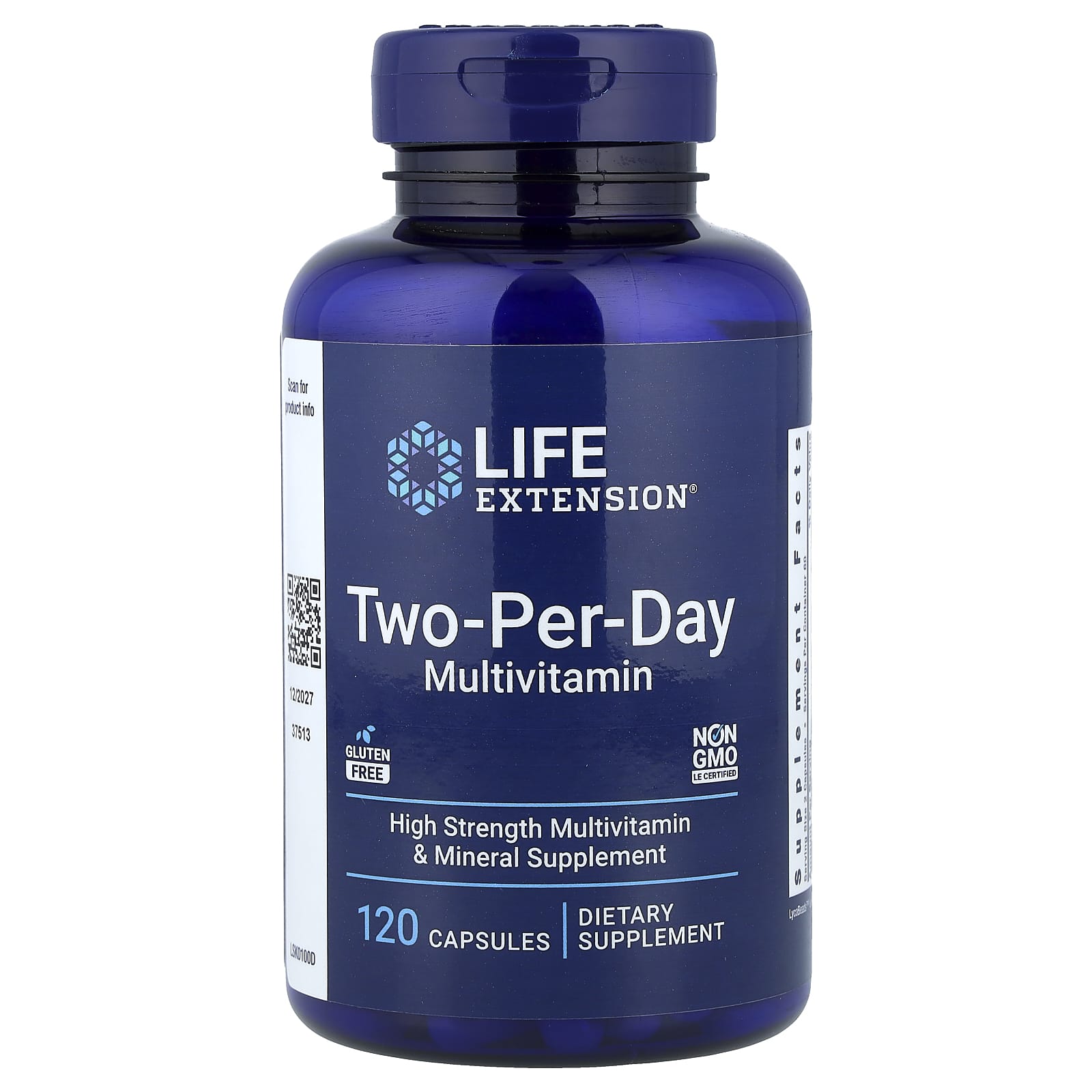 Two-Per-Day, Multivitamin, 120 Capsules